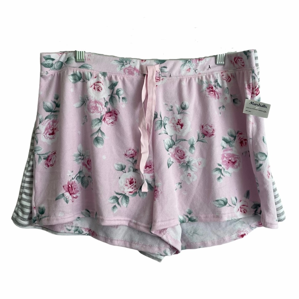 NWT Laura Ashley Soft Sleep Shorts Set